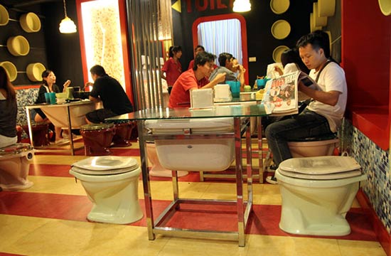 Restaurantes raros: El Restaurante Baño de Taiwán