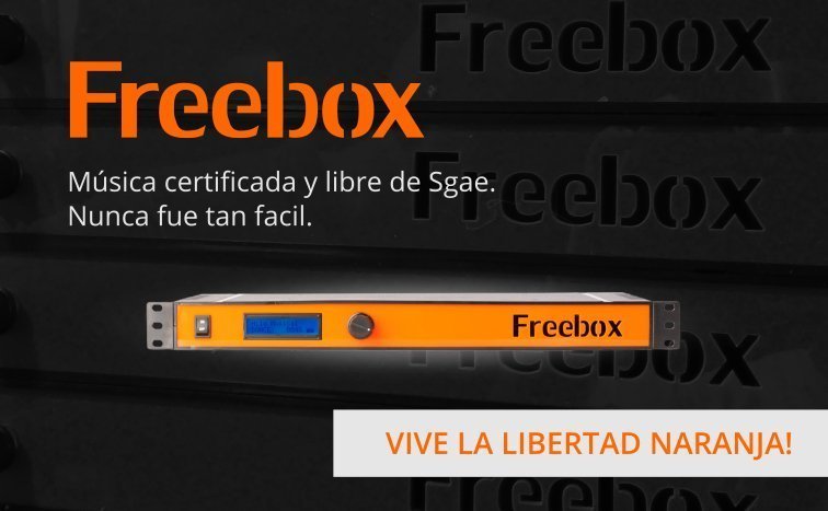 Freebox, el servicio de música libre de SGAE