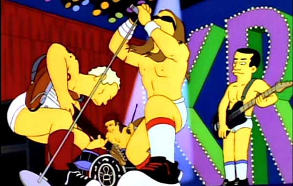 Red Hot Chili Peppers en los Simpsons