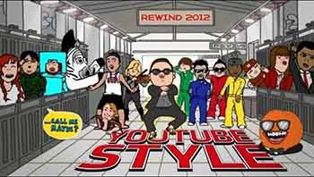 Los mejores videos de Youtube 2012